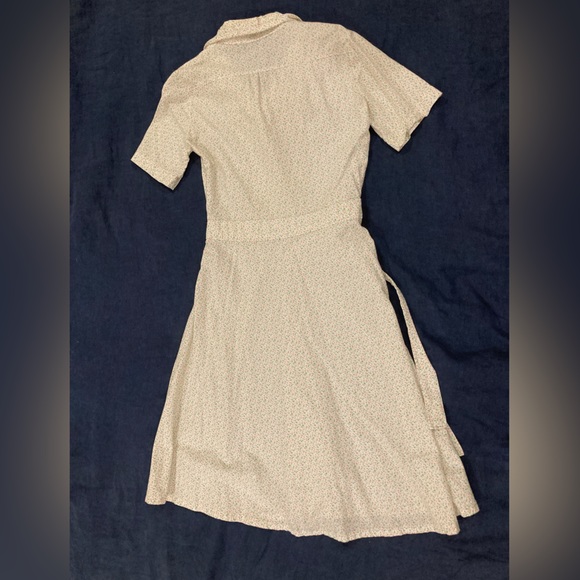 Handmade Floral Shirt Dress Small 4 - Picture 2 of 4